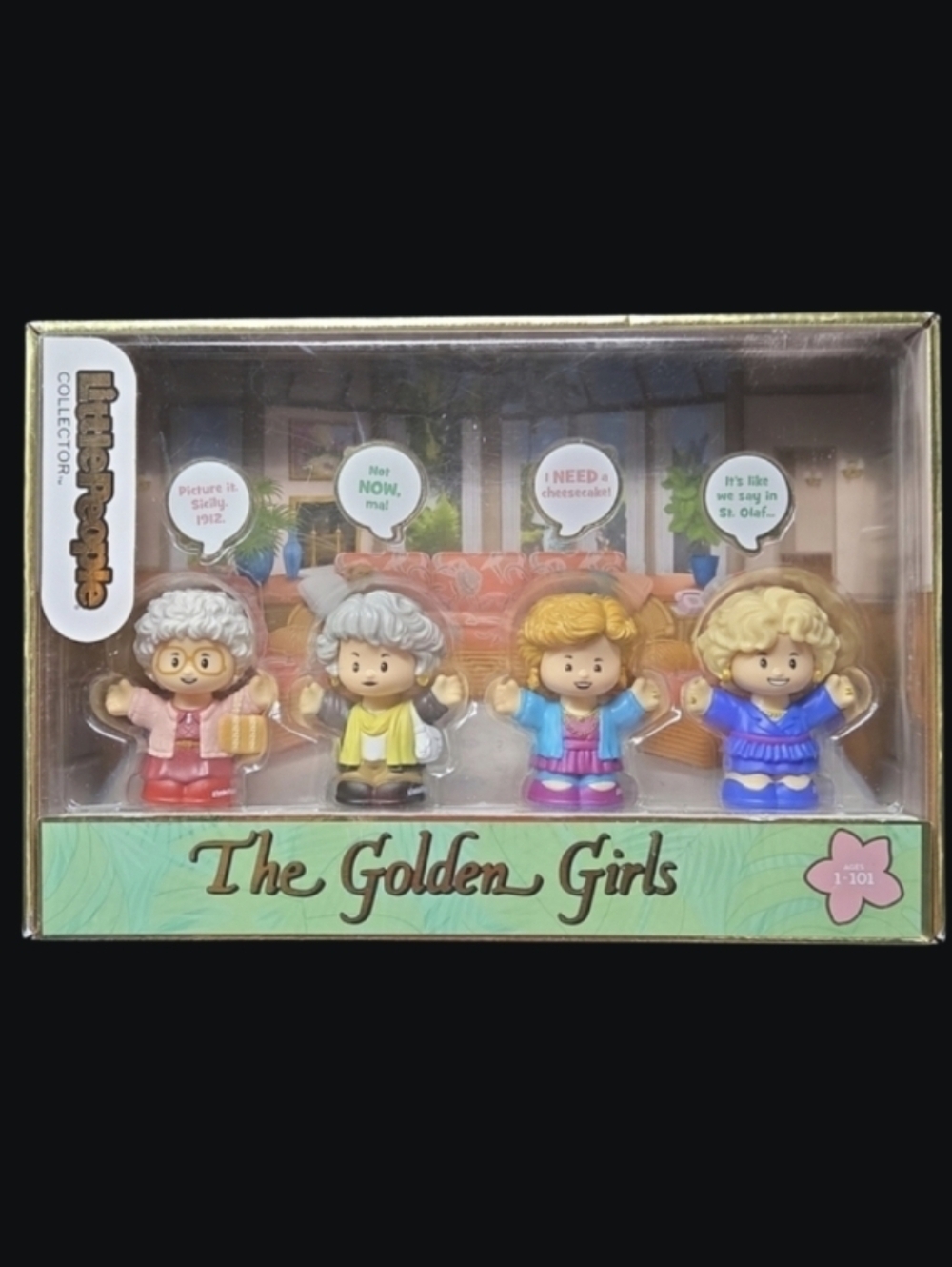 2021 Fisher-Price Little People Collector Set "The Golden Girls"
